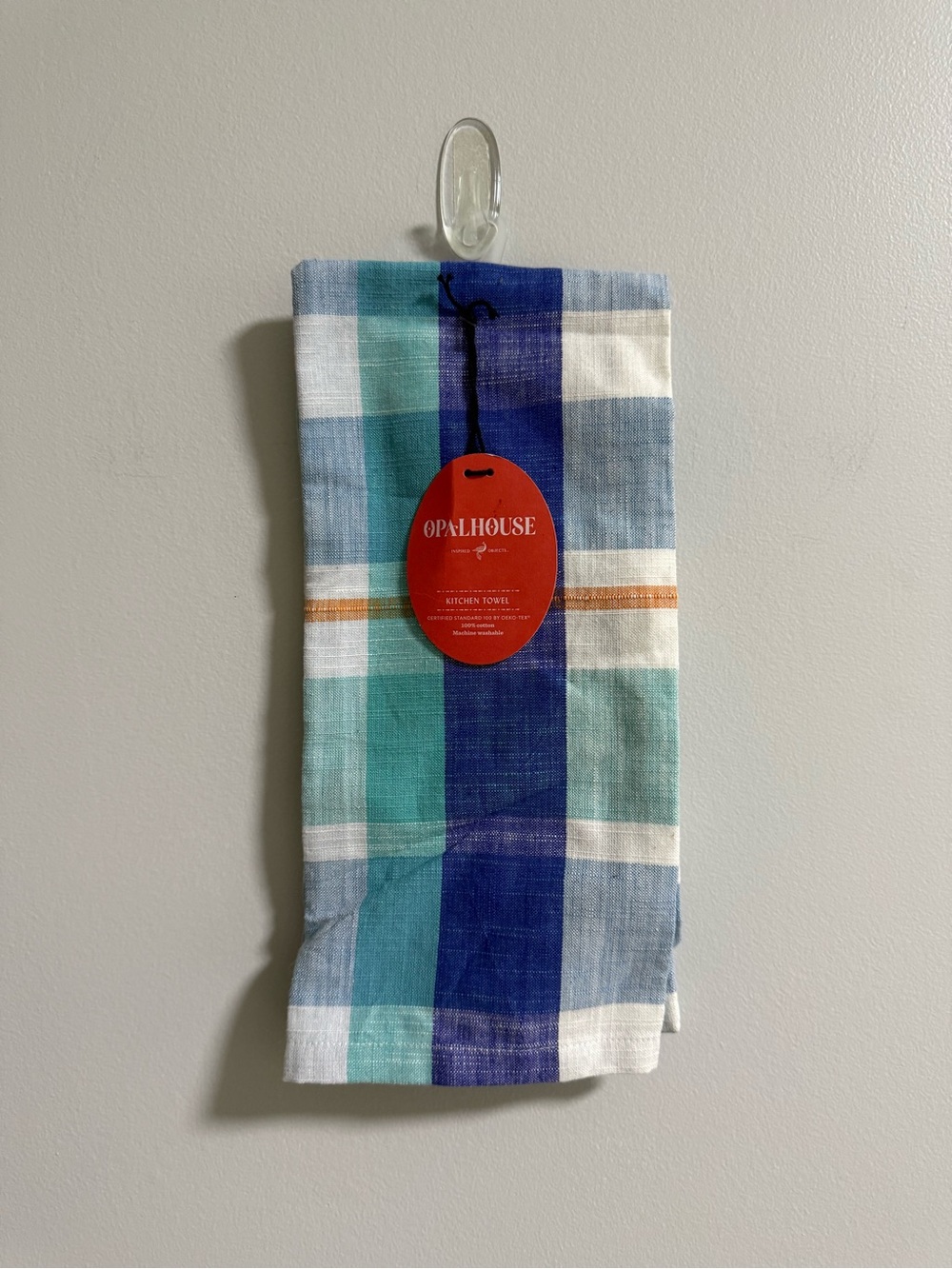 NWT Opalhouse Plaid Kitchen Towel